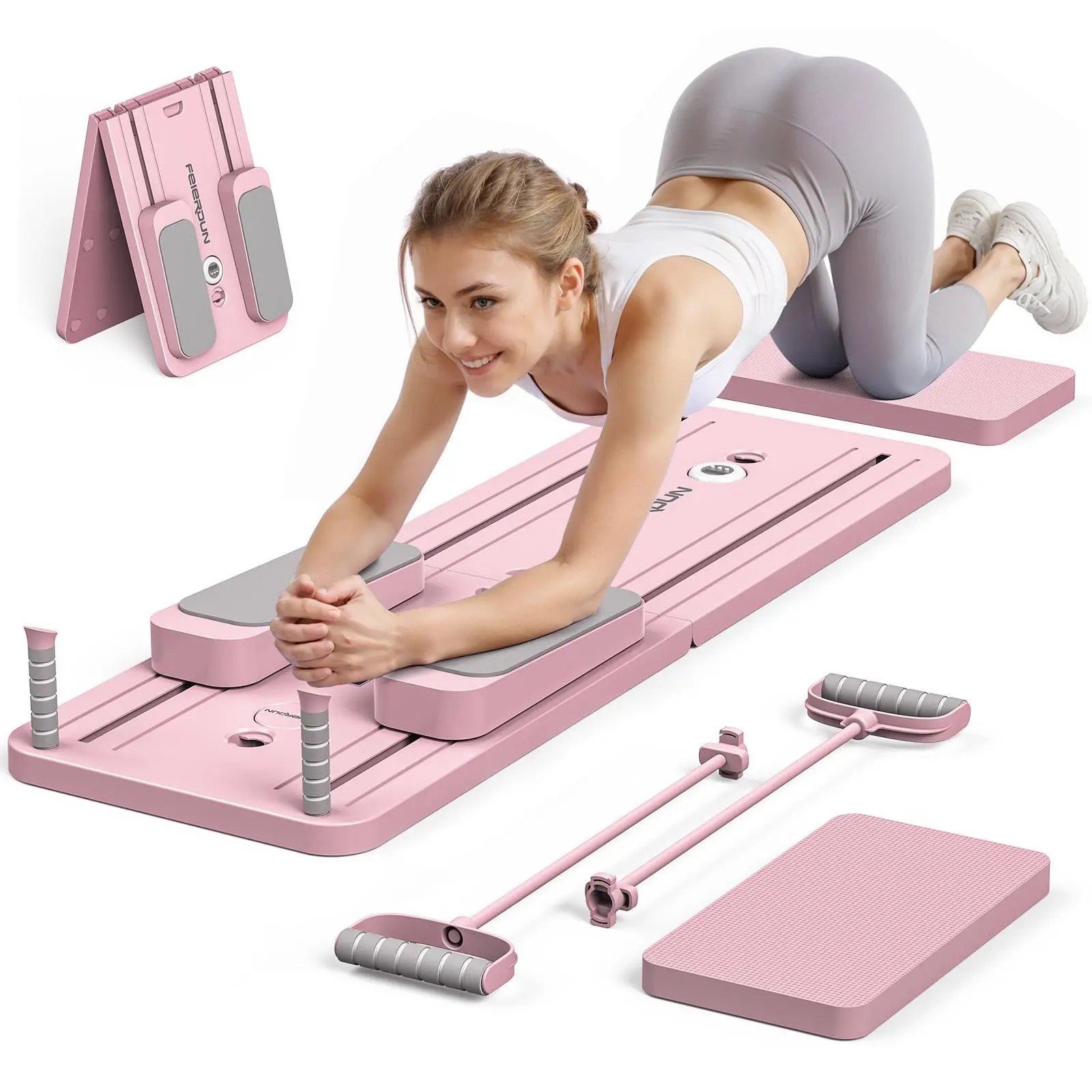 Leg Home Gym Workout - Vouwbaar Pilates Board Multifunctionele Buikspiertrainer Abs