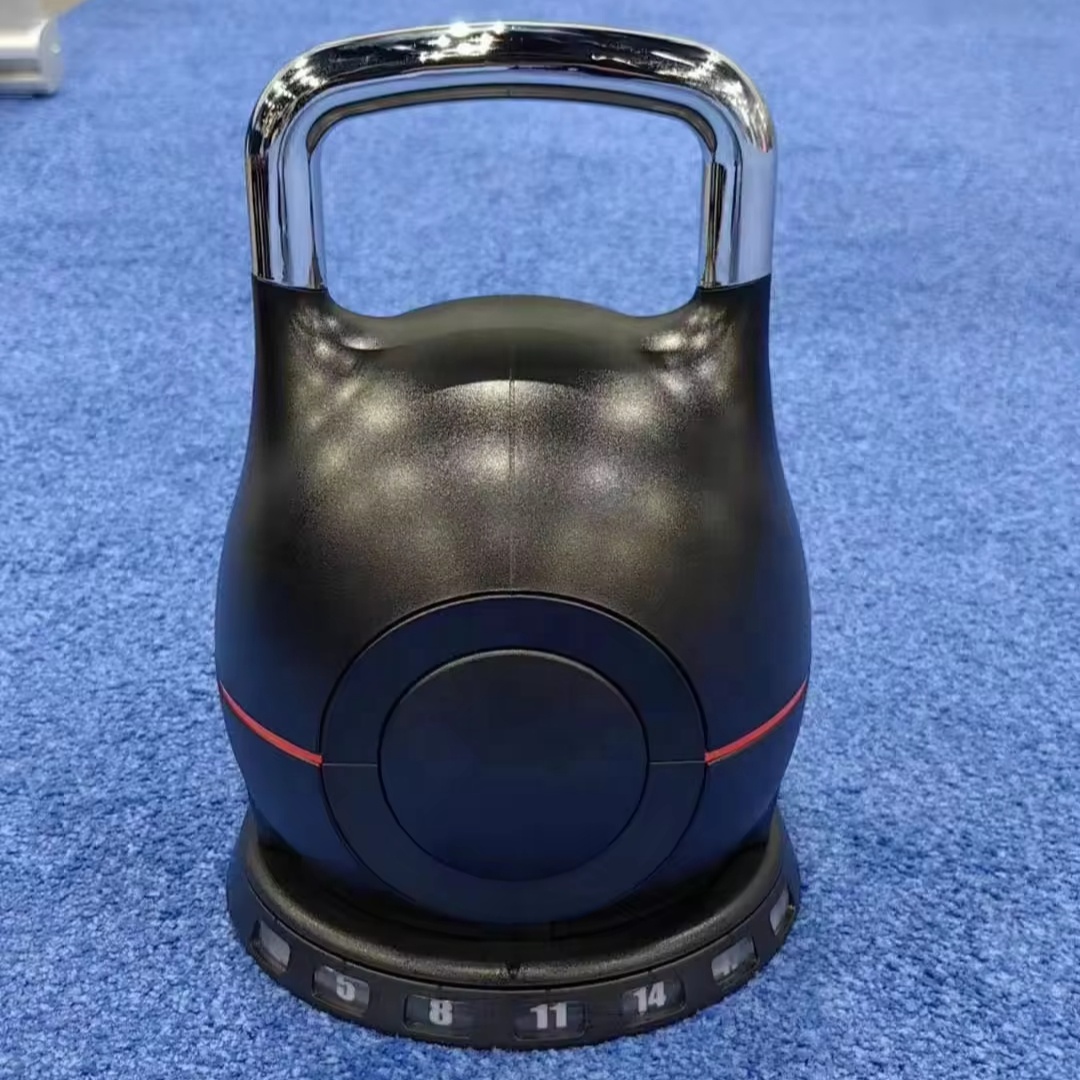 Home Gym Equipment Set - 7-in-1 verstelbare kettlebell-greep, set met dumbbells,
