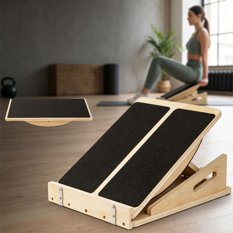 2-in-1 houten balansbord & kui - Home Gym Routine recensie en prijs