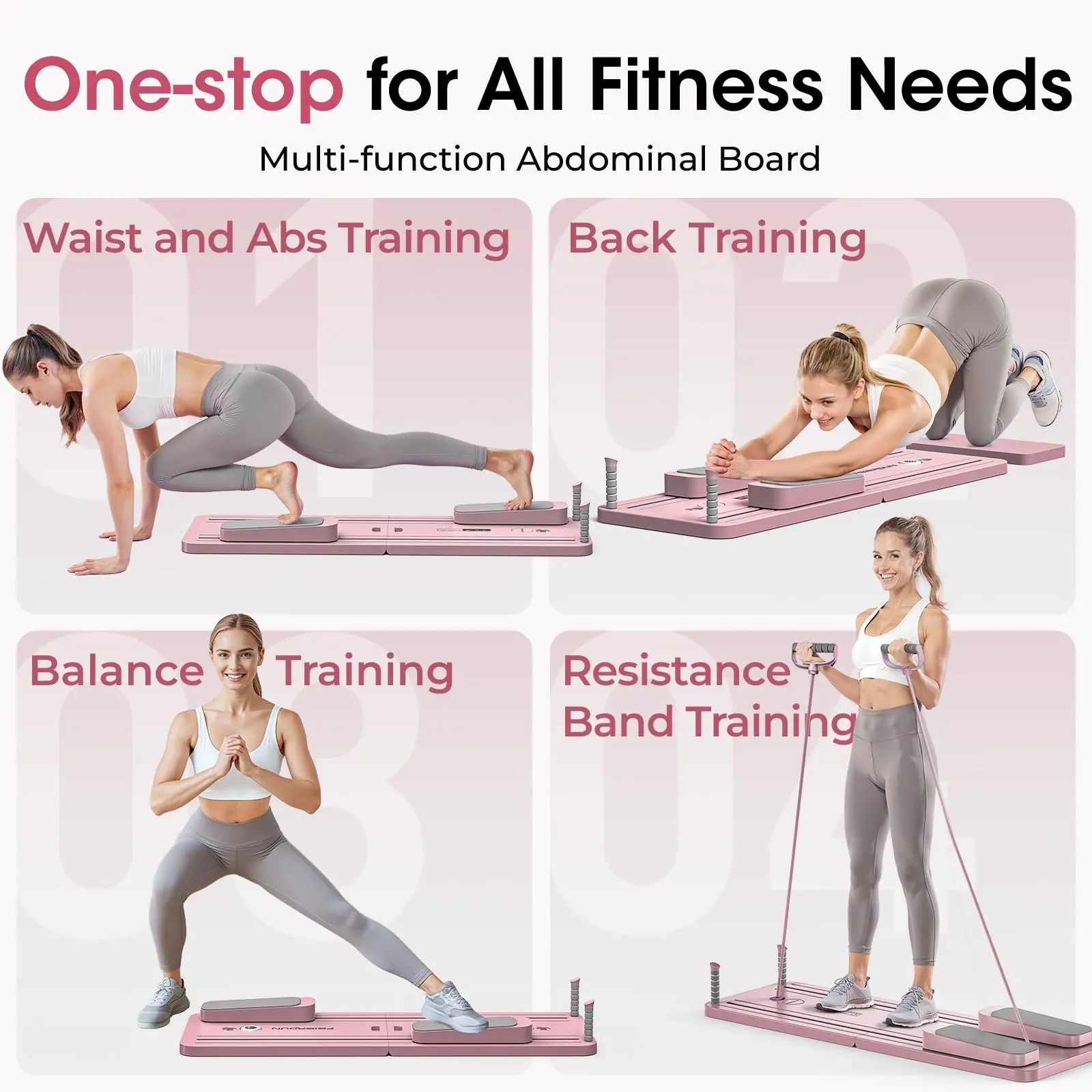 Vouwbaar Pilates Board Multifu - Leg Home Gym Workout recensie en prijs