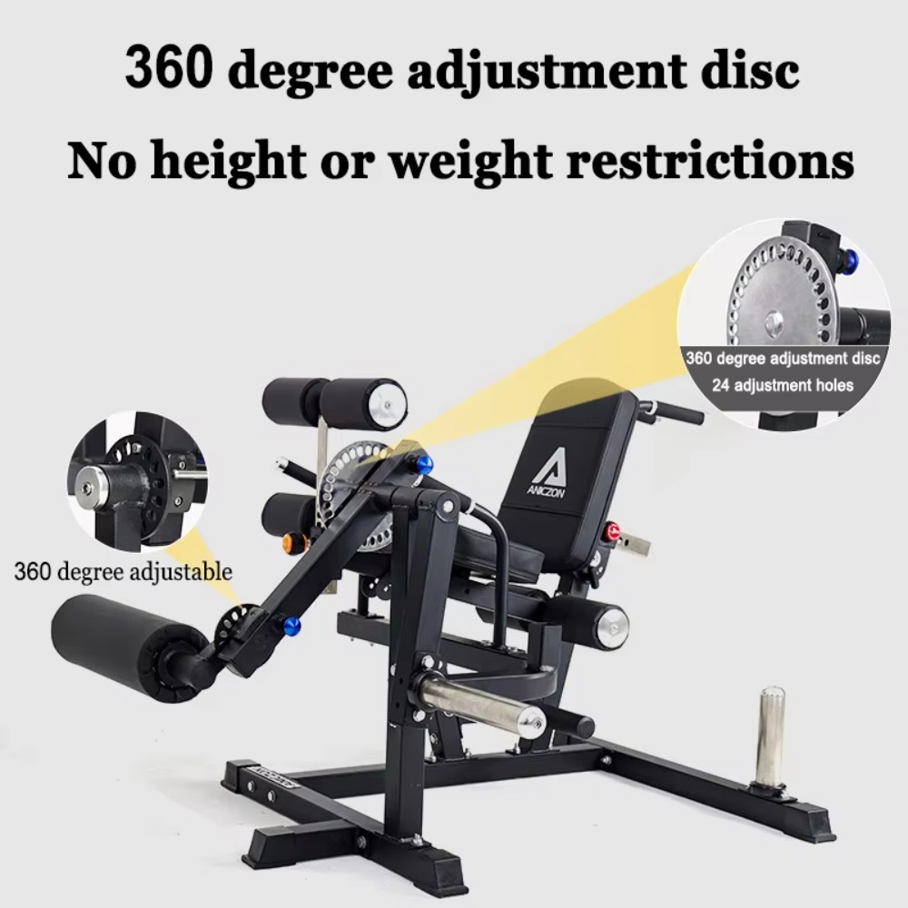 Zittende beencurl extensiemach - Leg Home Gym Workout recensie en prijs