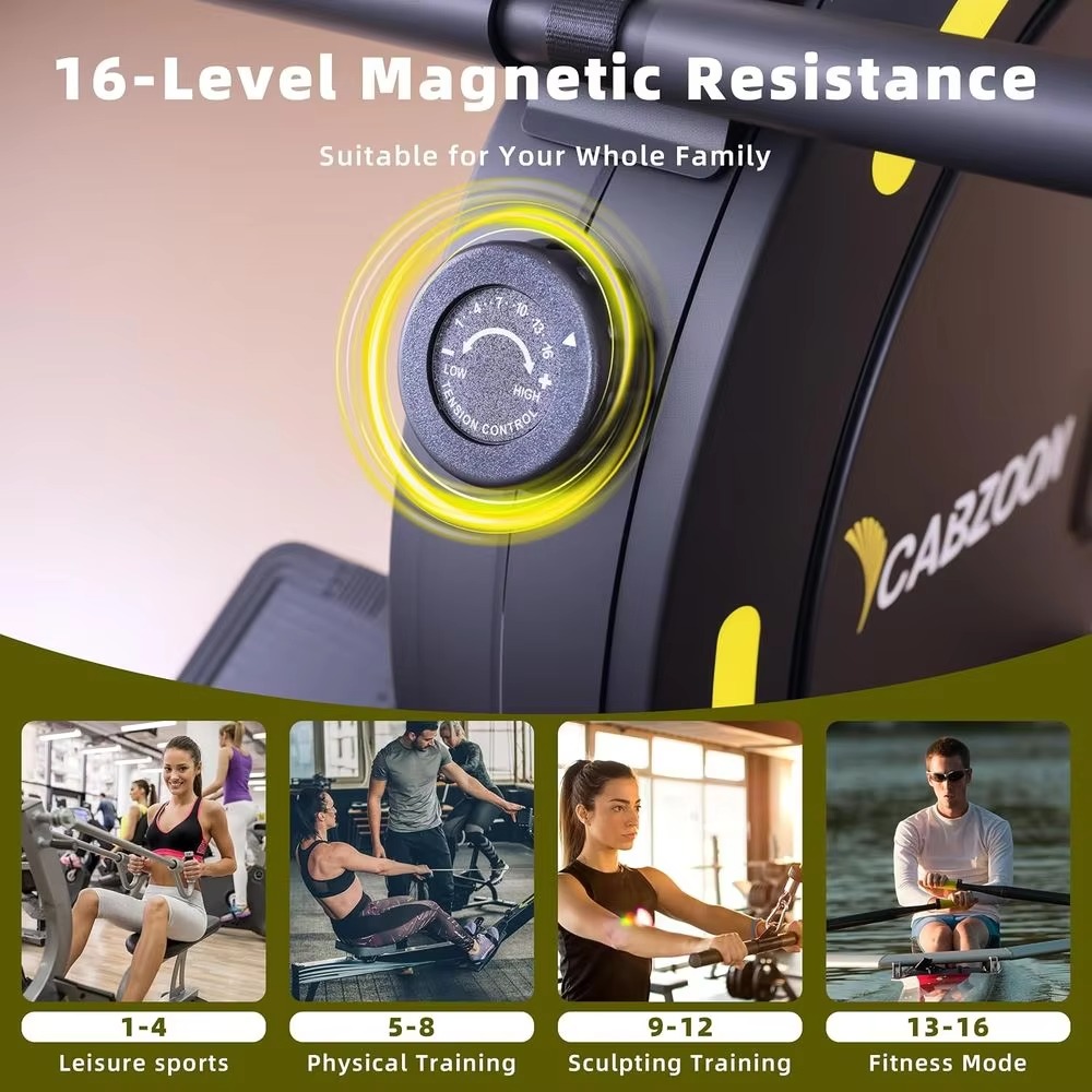 Stille Magnetische Roeitrainer - Leg Home Gym Workout recensie en prijs