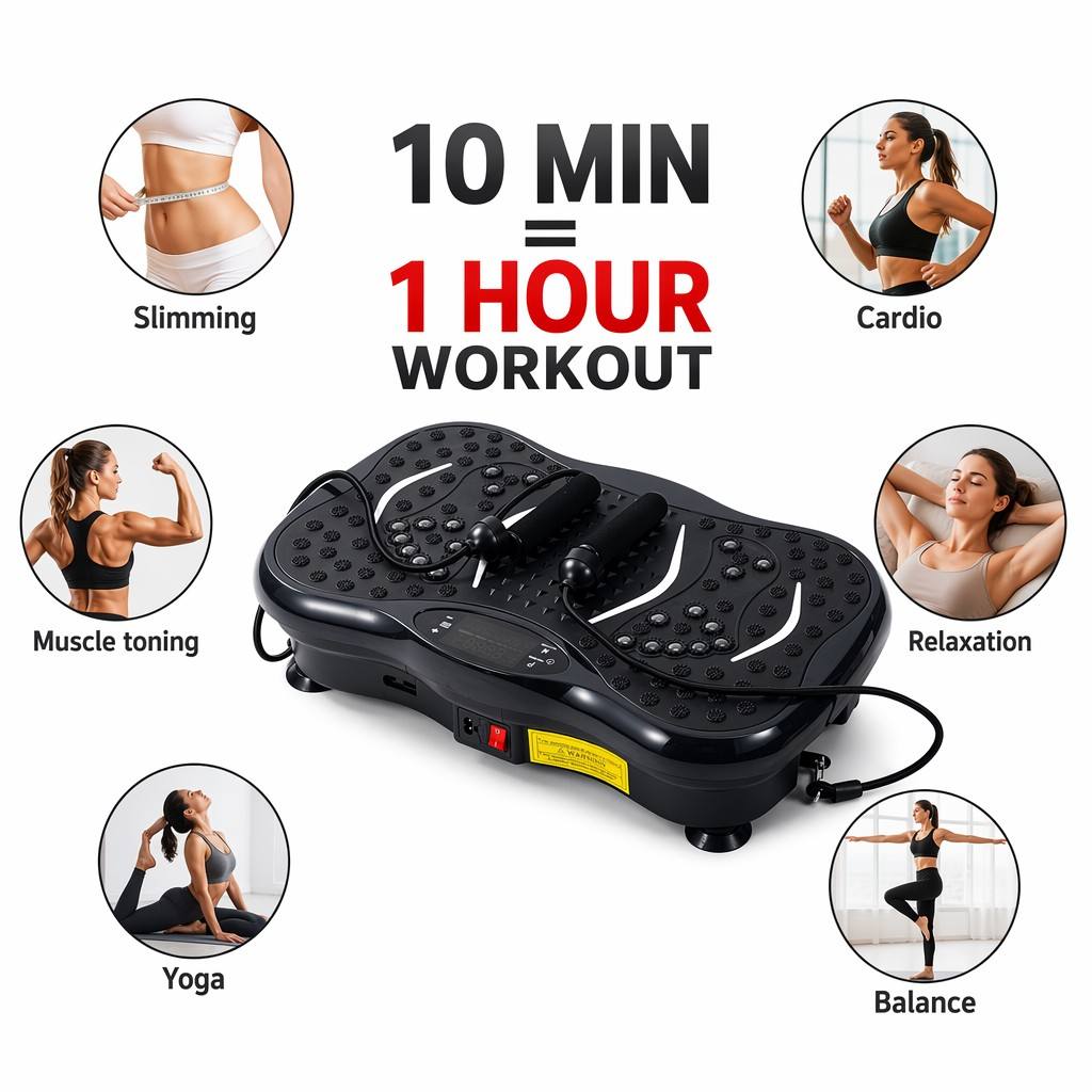 Professionele vibratieplaat fi - Leg Home Gym Workout recensie en prijs