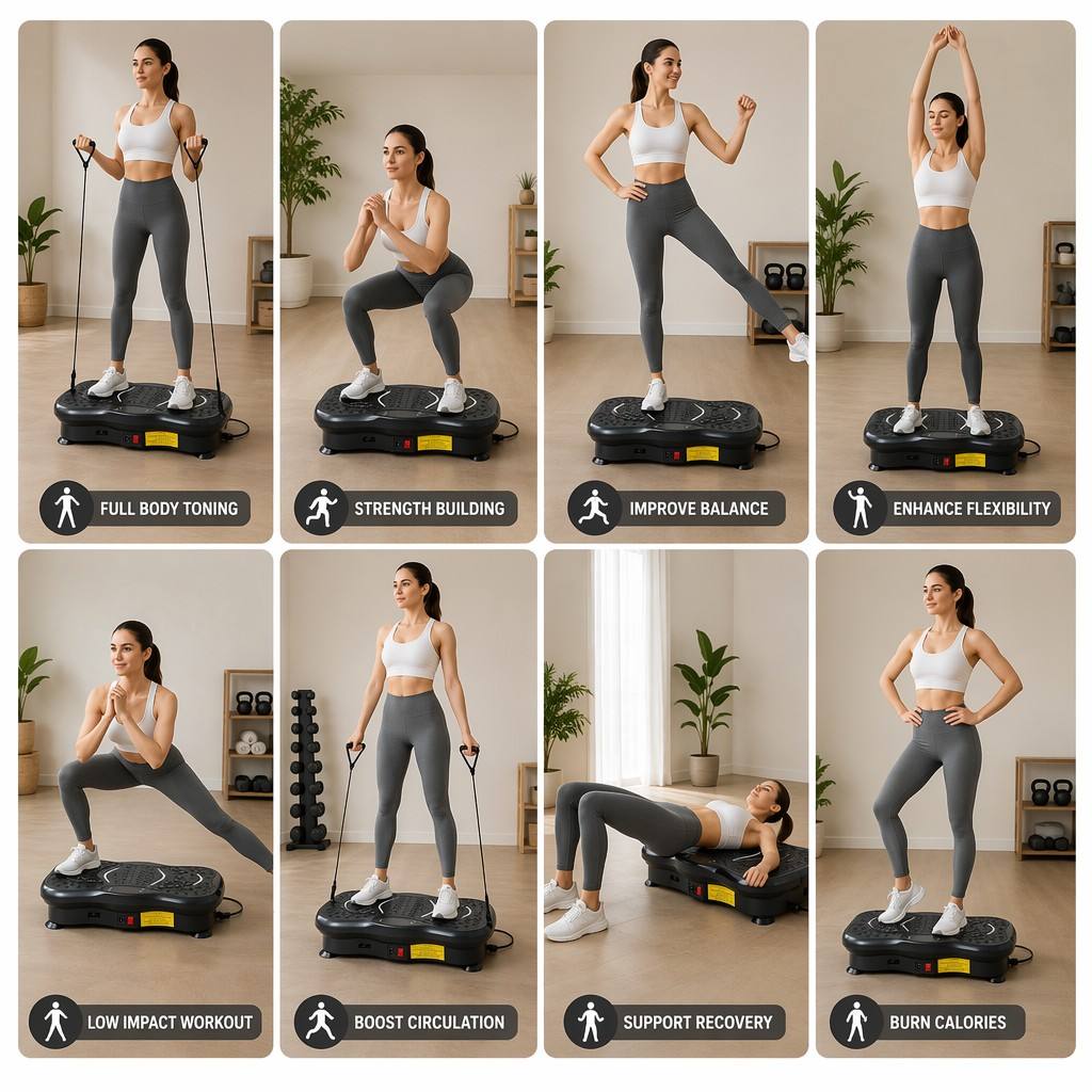 Professionele vibratieplaat fi - Leg Home Gym Workout recensie en prijs