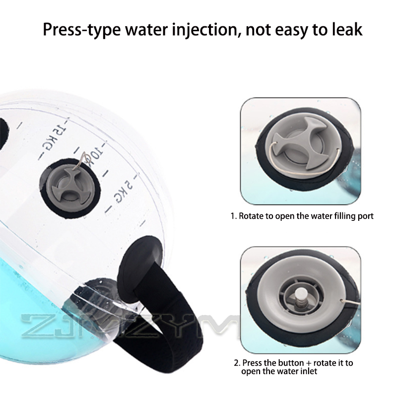 Verstelbare watergewichtbal 20 - Leg Home Gym Workout recensie en prijs
